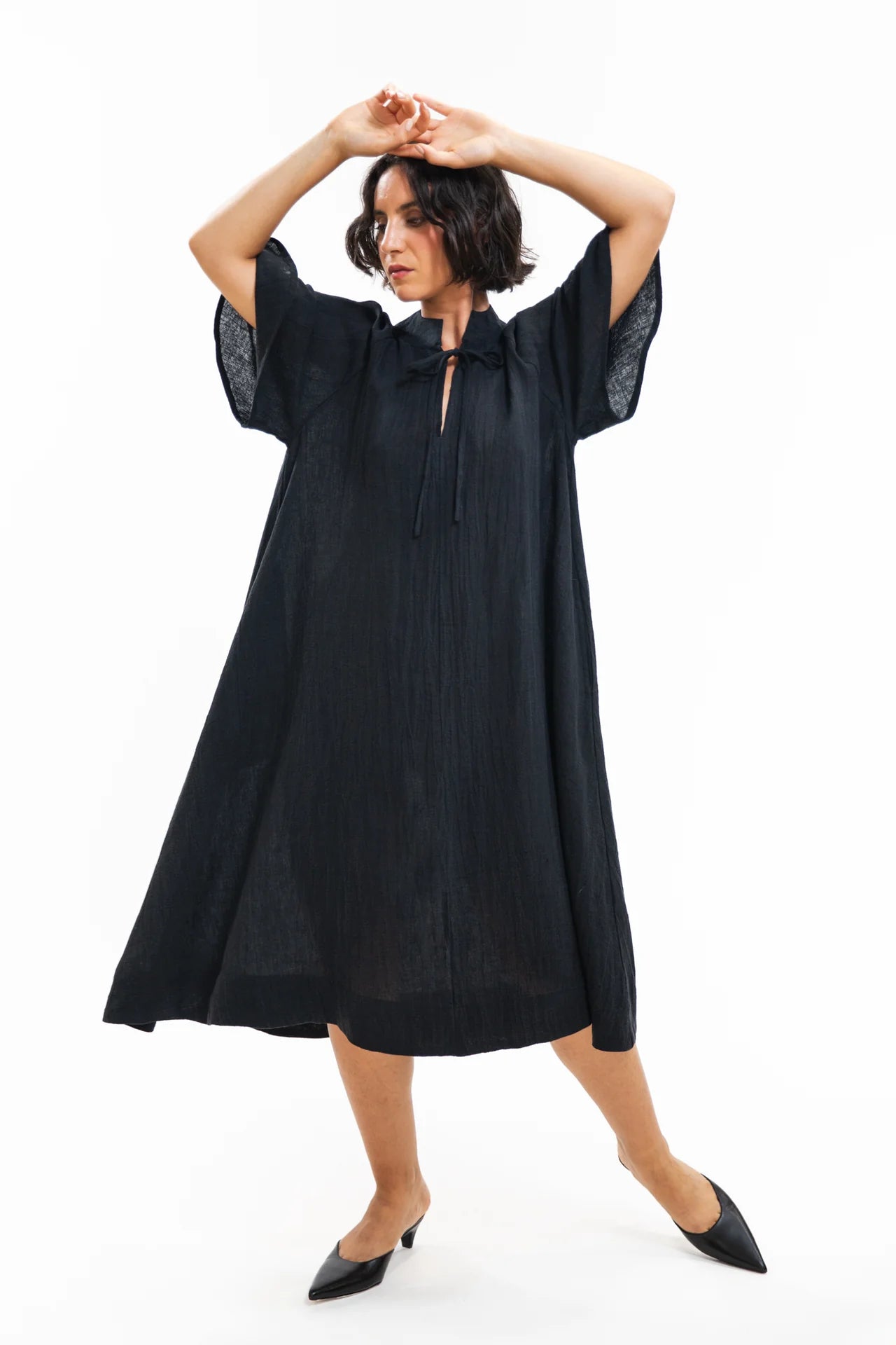 Gaynor Dress- Black Crush