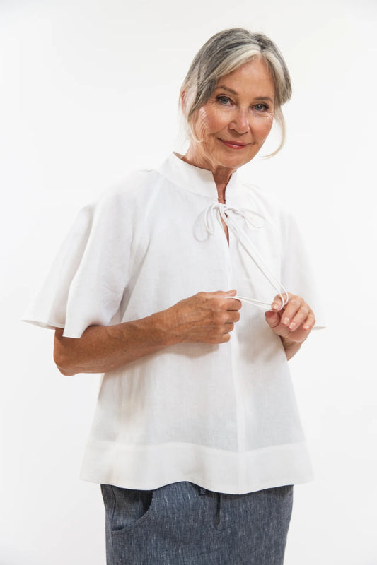 Gaynor Top- White