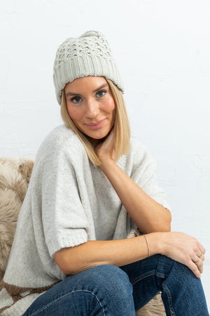 The Mountain Beanie - Natural