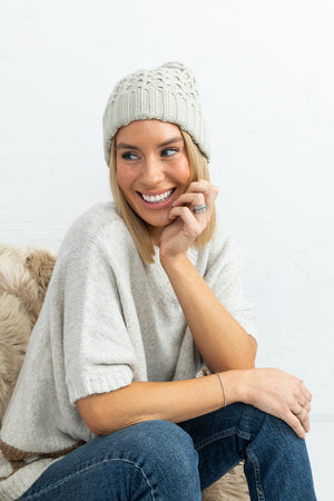 The Mountain Beanie - Natural
