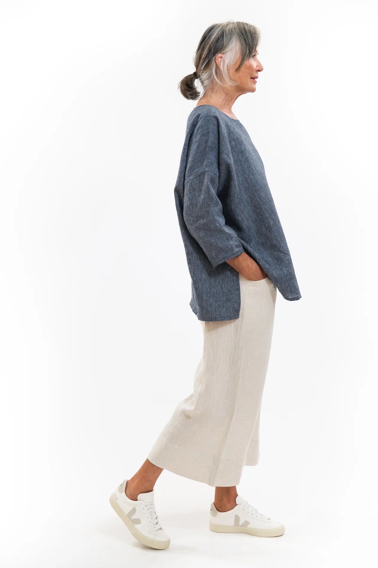 Harry Top- Navy Pinstripe