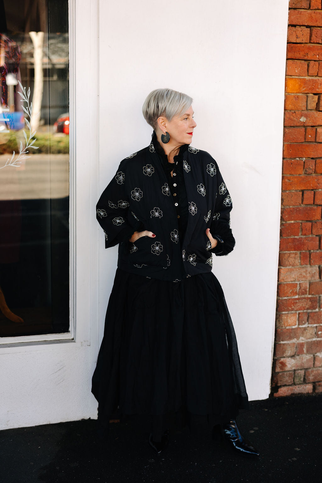 Shrug Jacket- Black