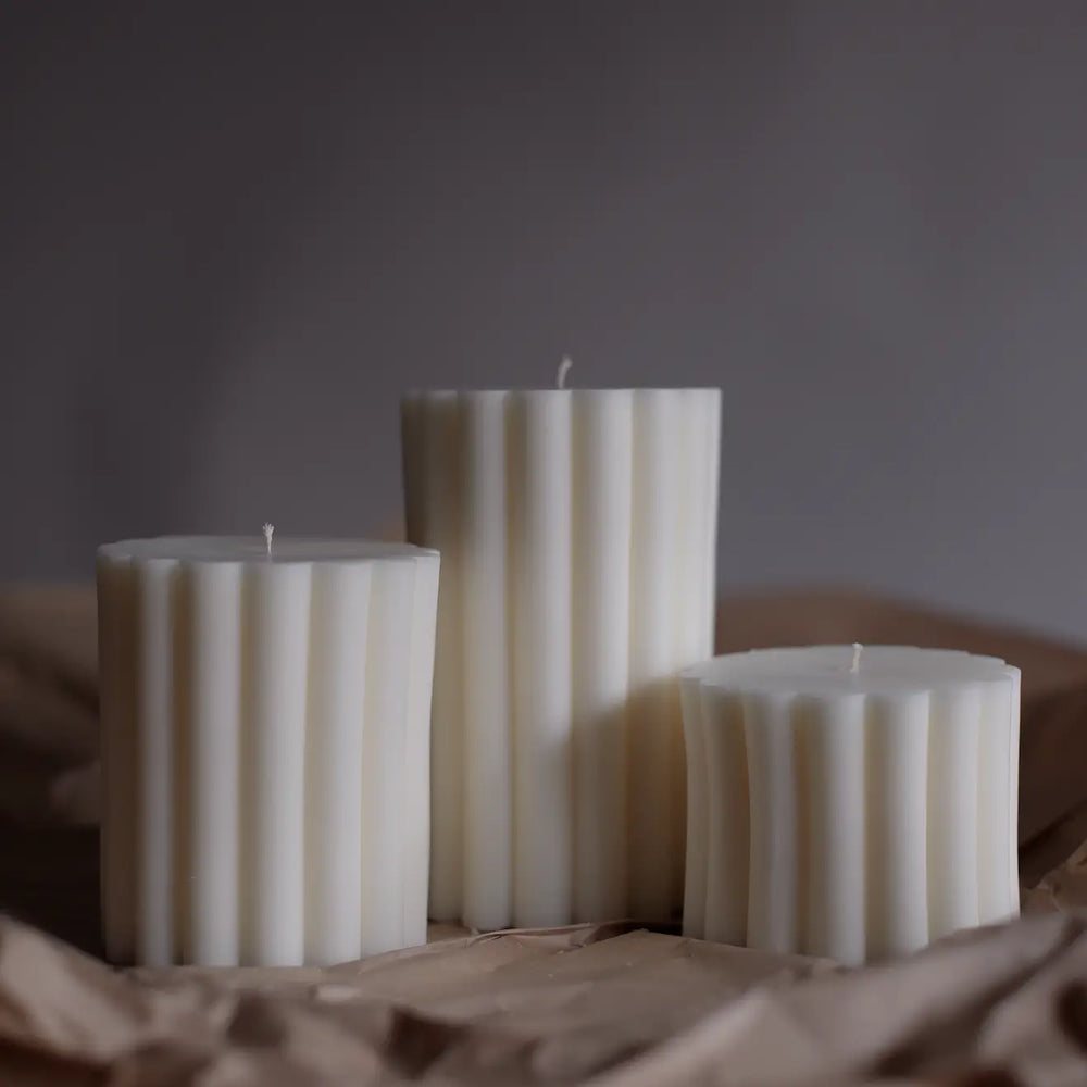 
            
                Load image into Gallery viewer, By Billie Rosa Pillar Candle - Soy Wax
            
        