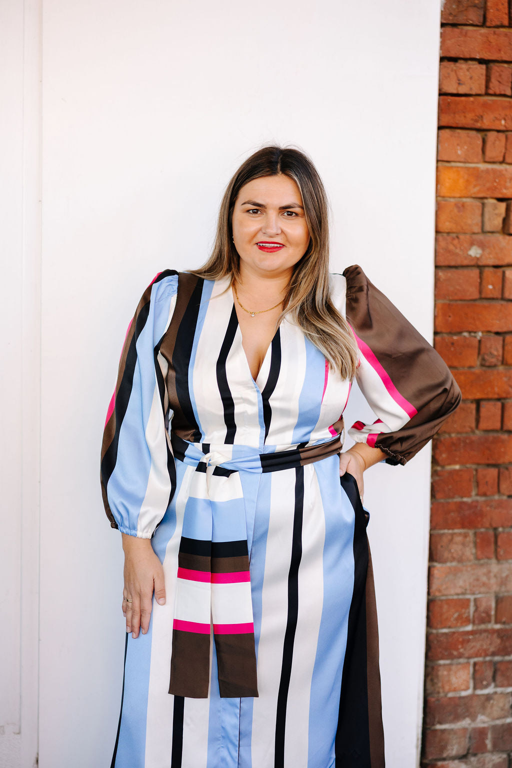 The Verity Dress - All Sort Stripe