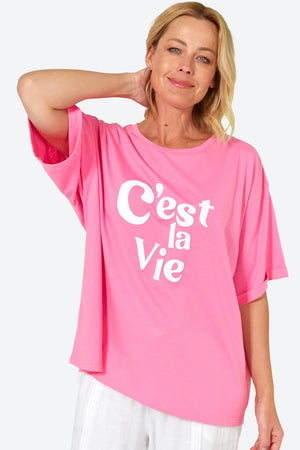 C'est La Vie Tshirt - Candy