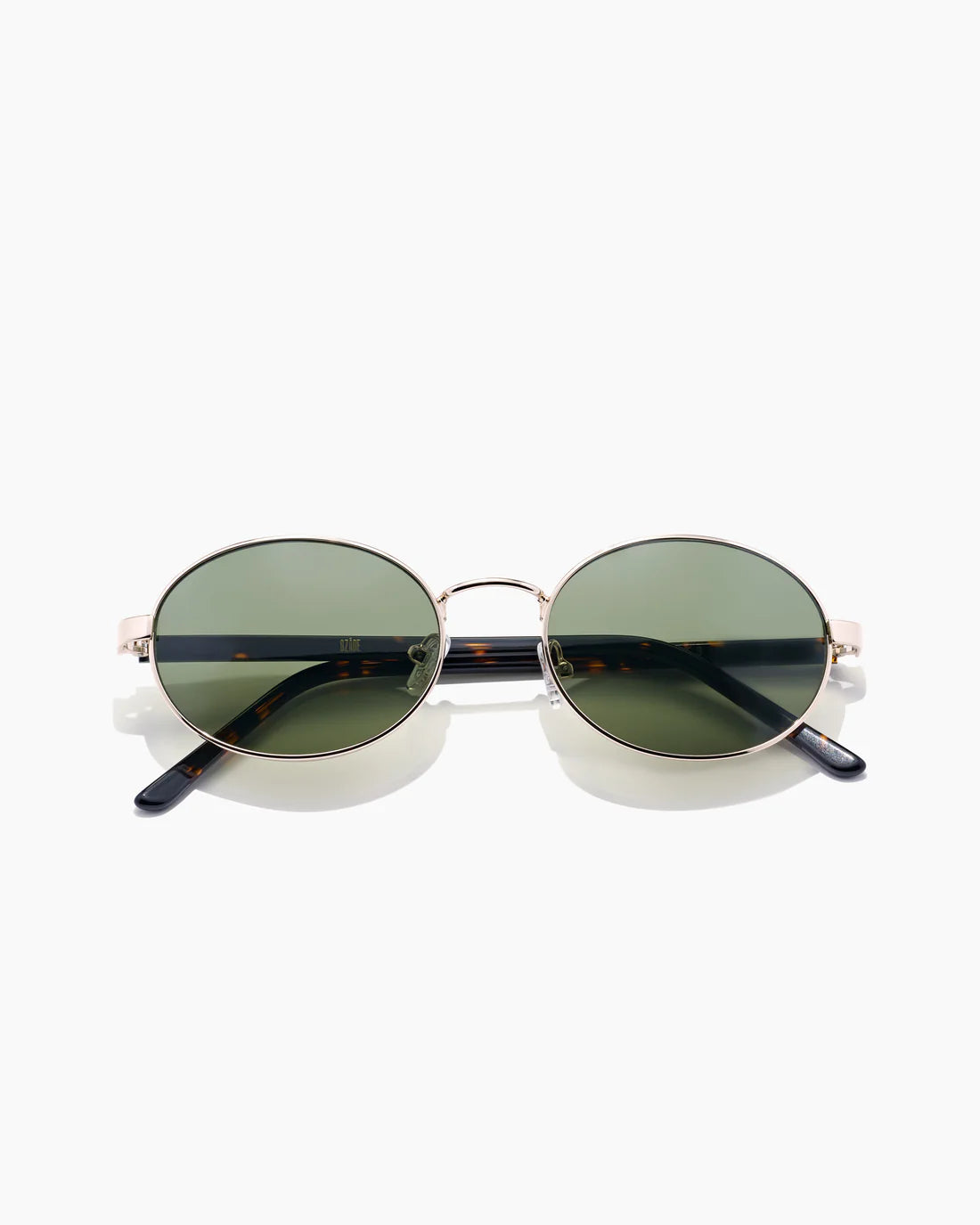 Finch Sunglasses - Polished Gold/Moss
