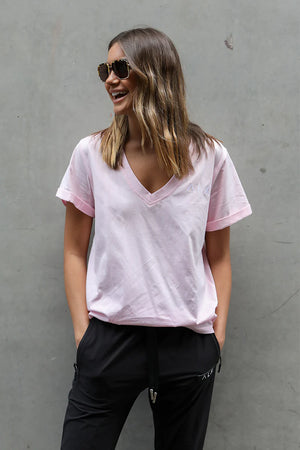 
            
                Load image into Gallery viewer, Alexandra V-Neck - Pink
            
        
