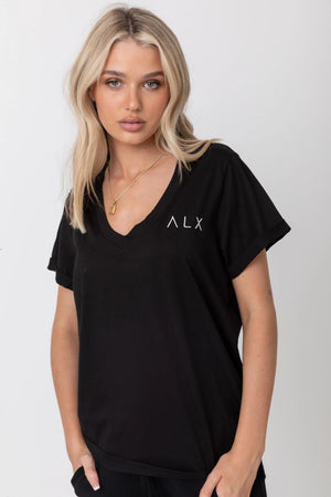 Alexandra L X V-Neck - Black