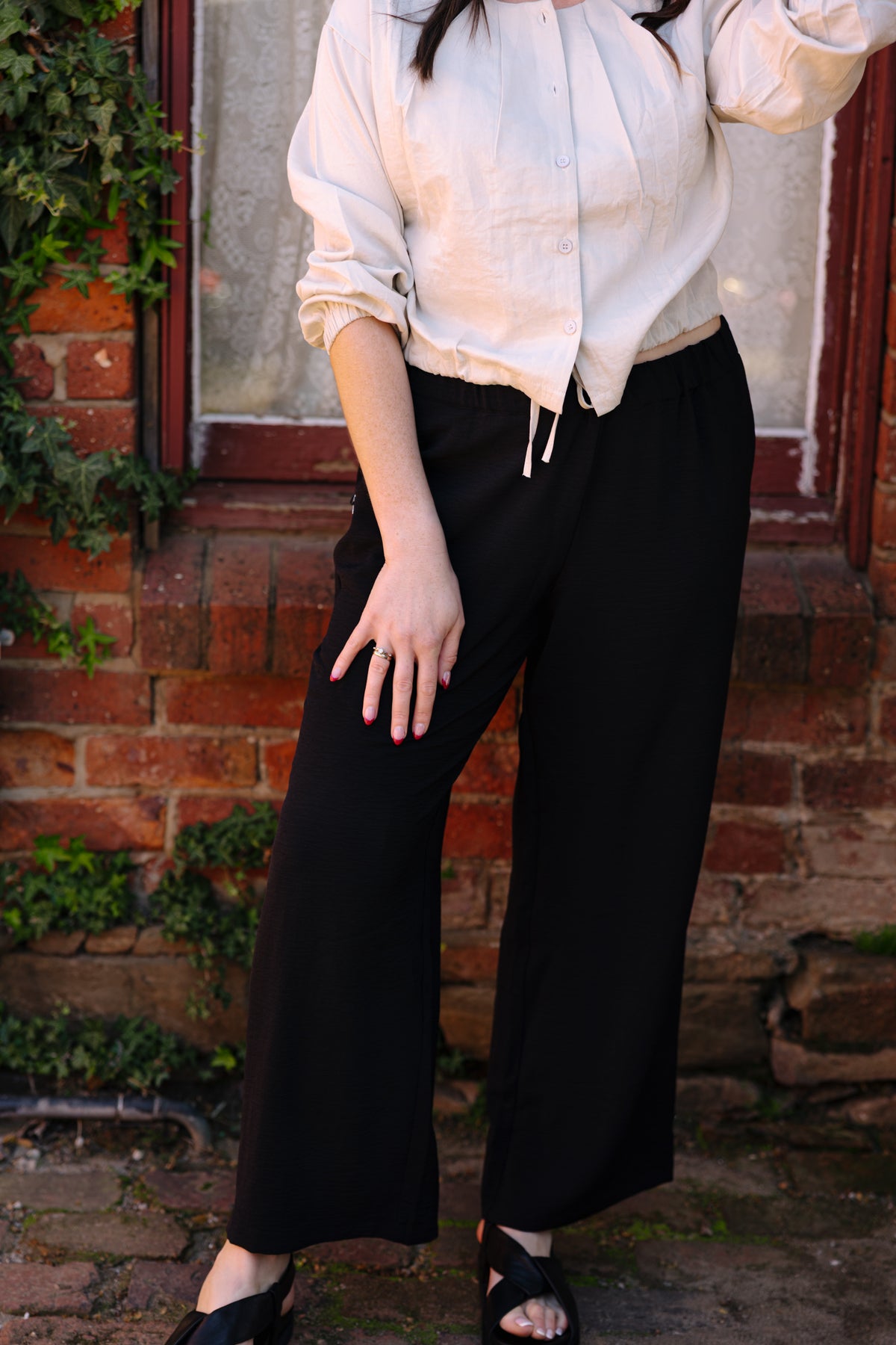 Paz Torras Black Pant