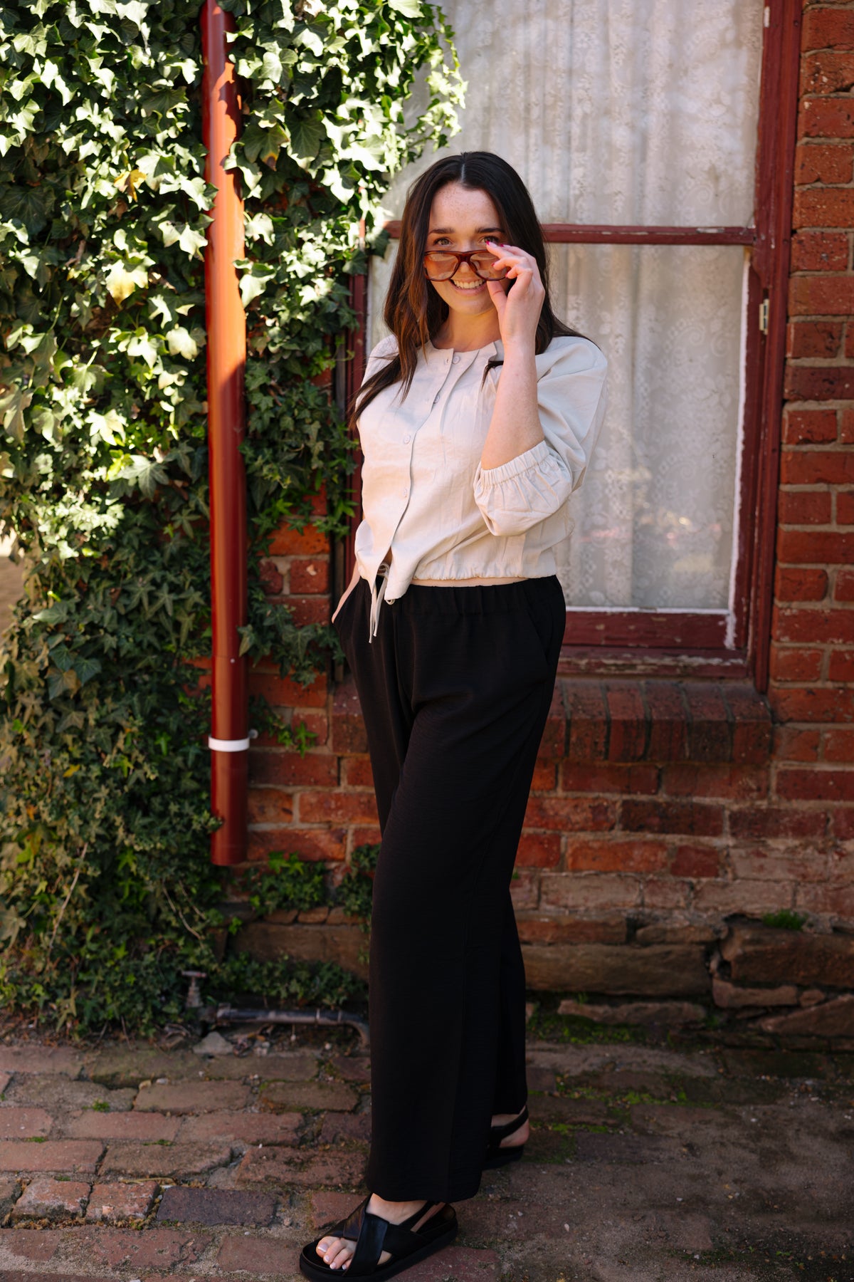 Paz Torras Black Pant