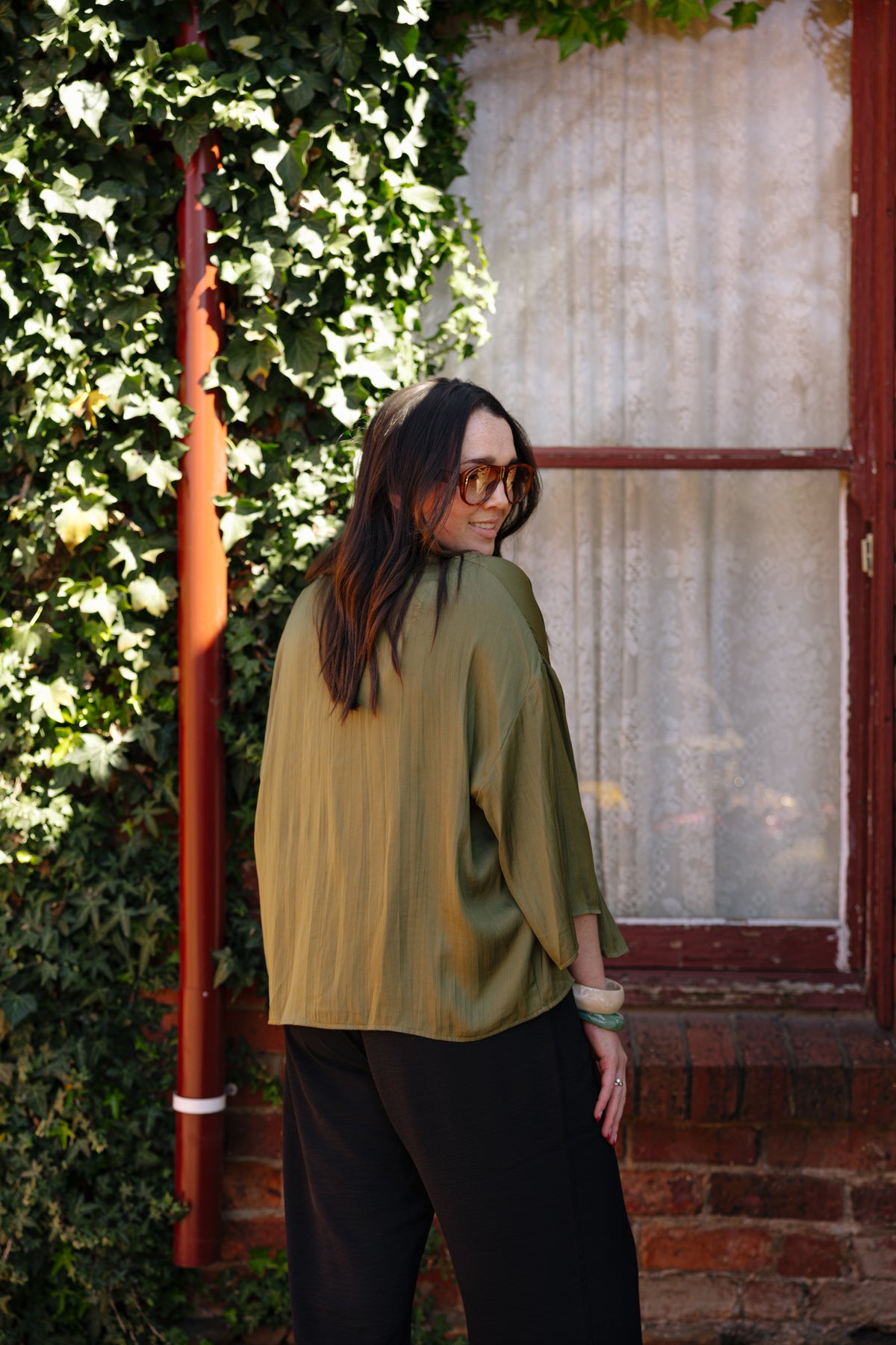 Paz Torras - Khaki Chaqueta Blazer