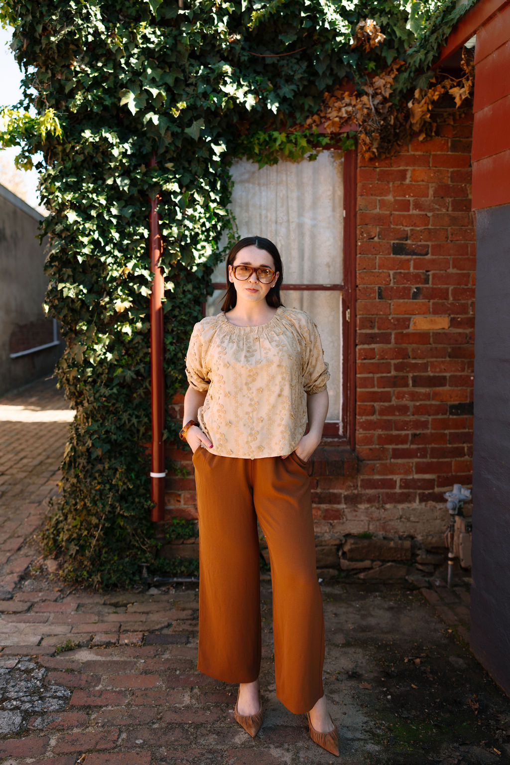 Label Dot - Angel Blouse / Gold