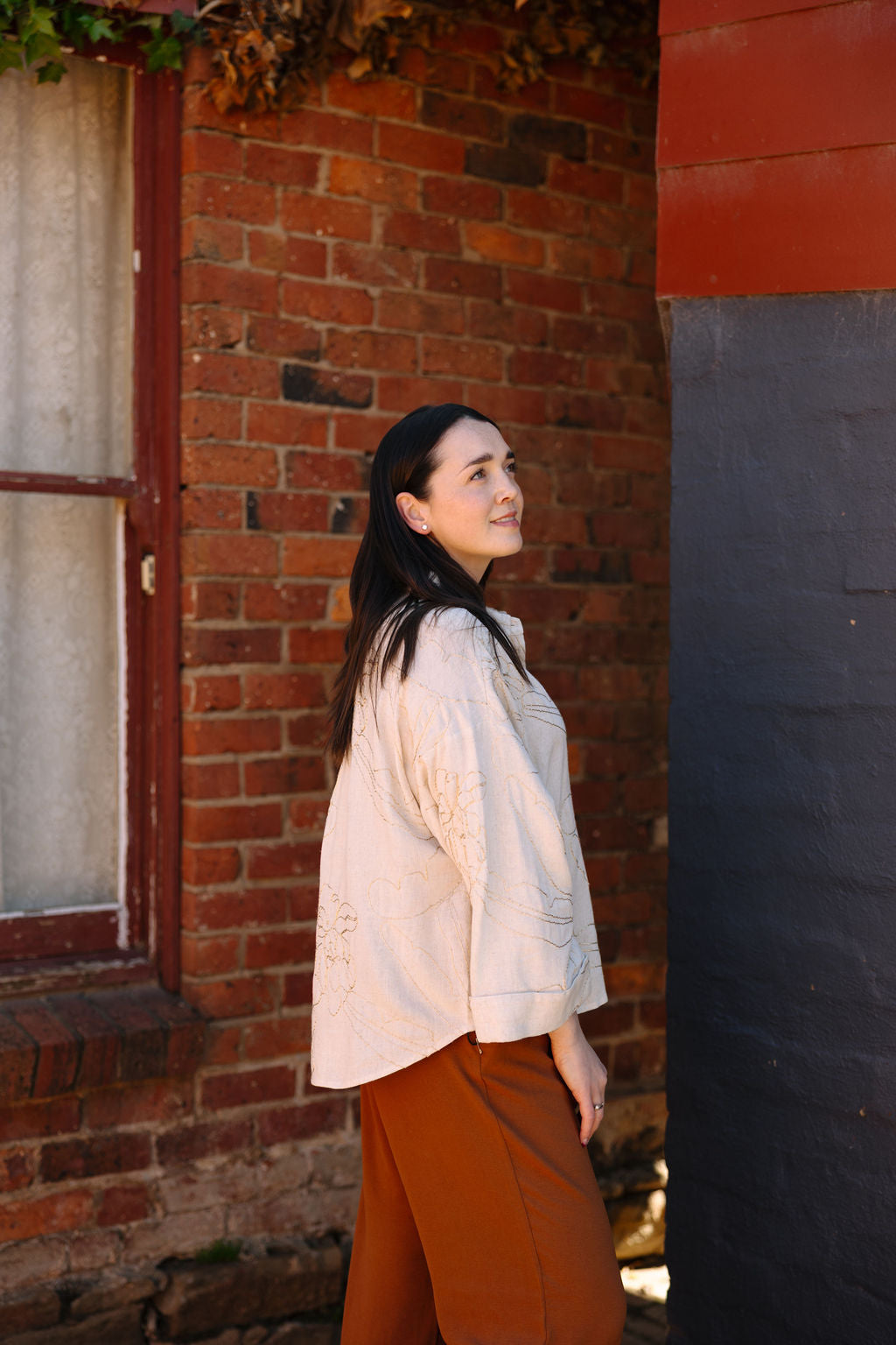 Label Dot - Adela Blouse/ Beige