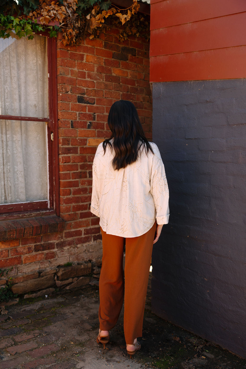 Label Dot - Adela Blouse/ Beige