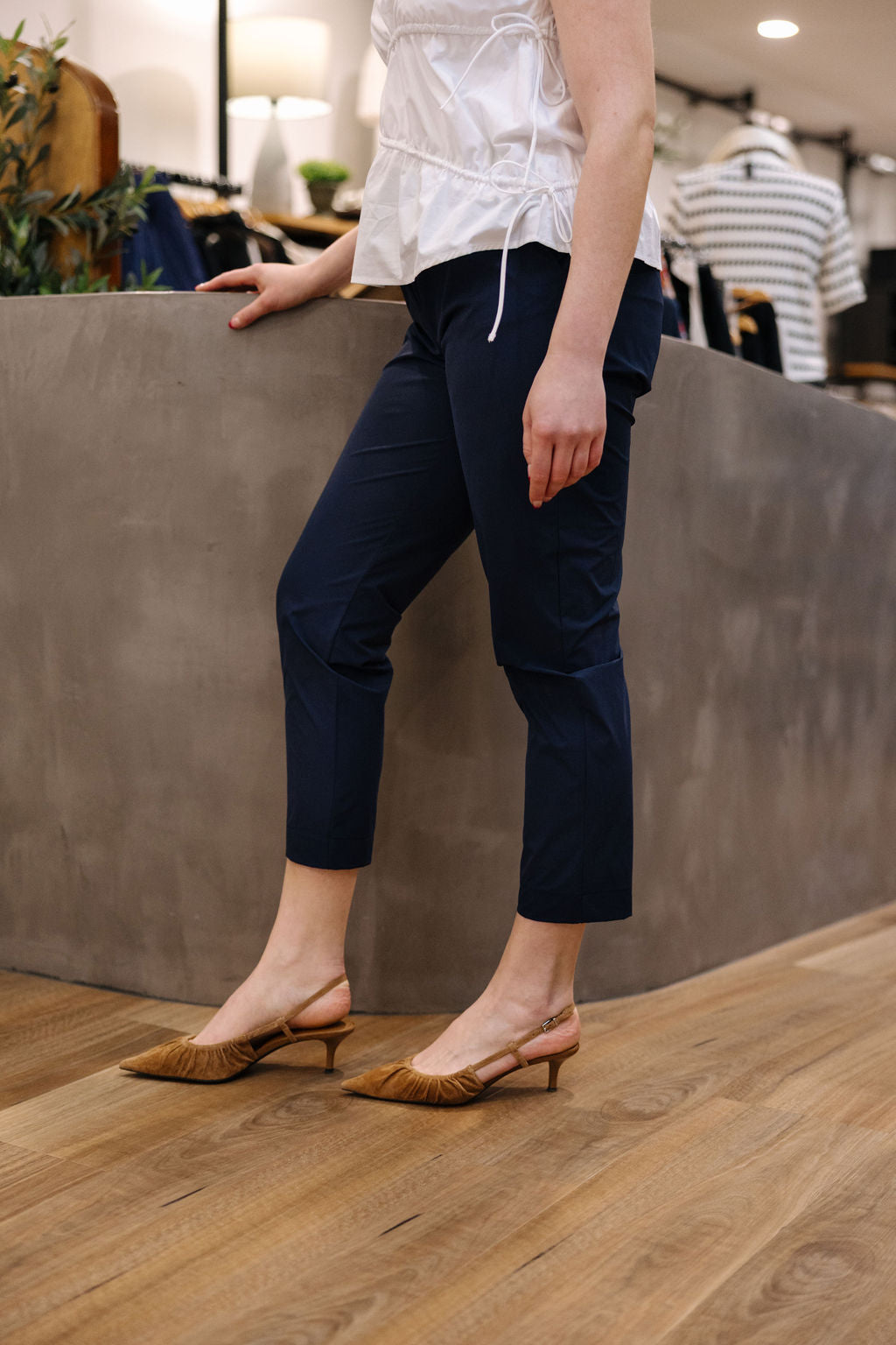 Paz Torras Travel Pant - Navy