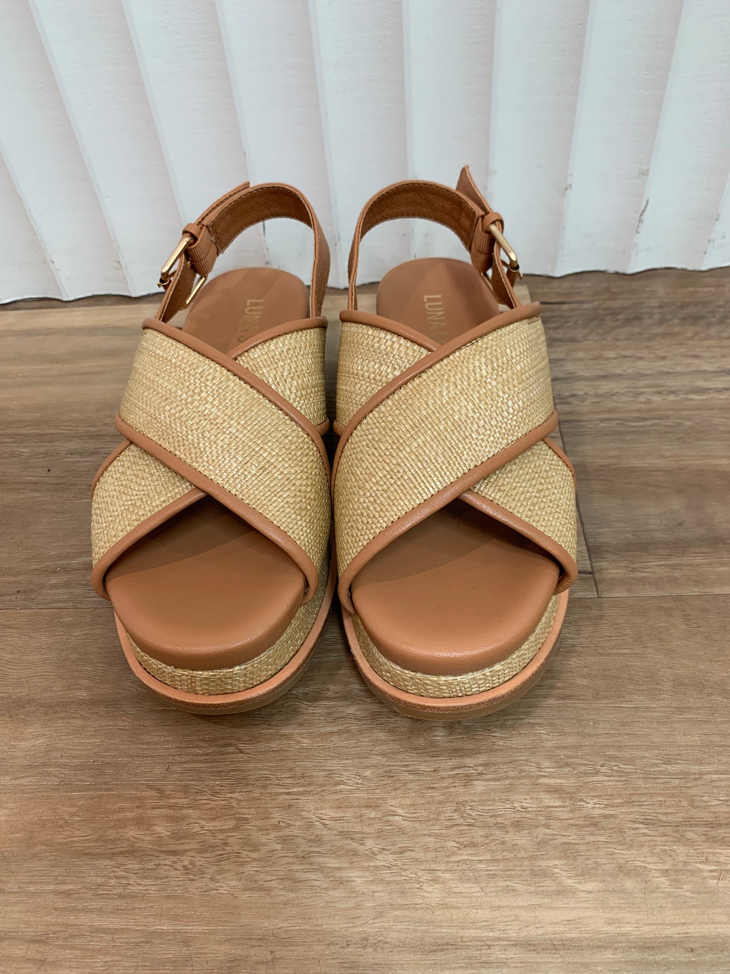 Luna Sole Paula Sandal - Natural / Tan Leather