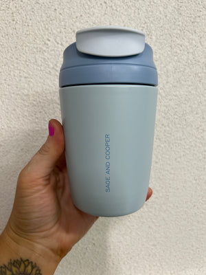 Olive Reusable Cup - Sky Blue