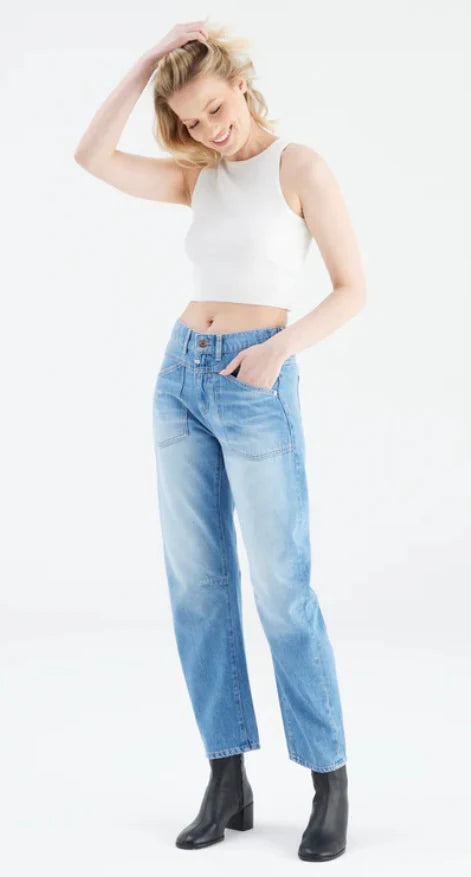 Selena Barrel Leg Jeans