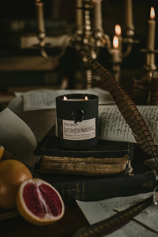 Poets Society Candle