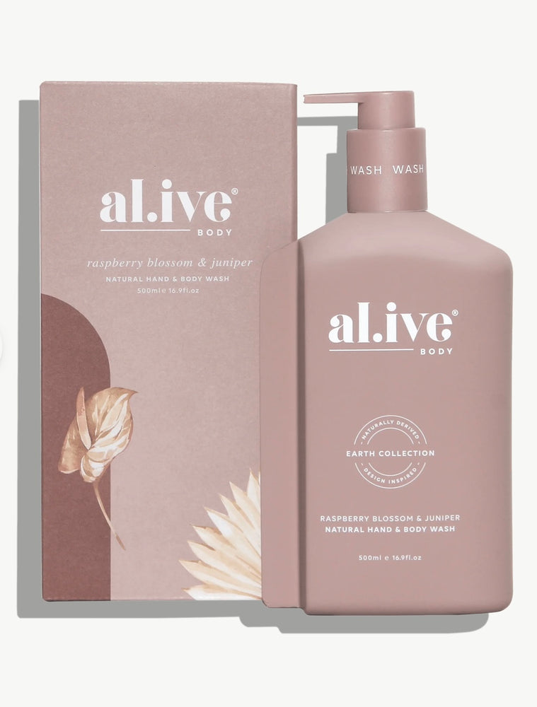 Alive Hand & Body Wash - Raspberry Blossom & Juniper