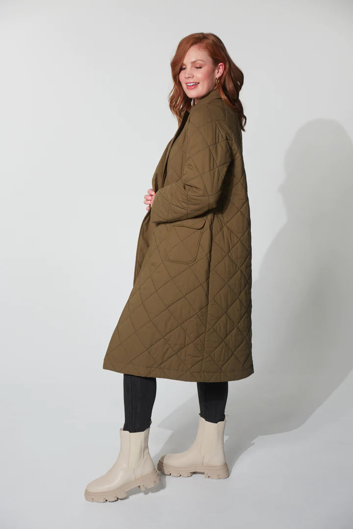Jasper Coat - Fern