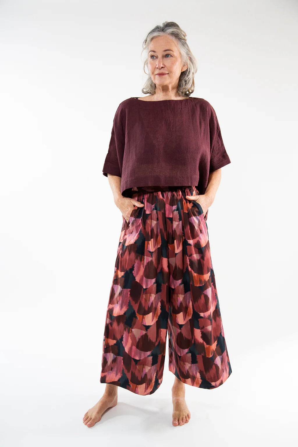Lauri Culotte -Ikat Tulip