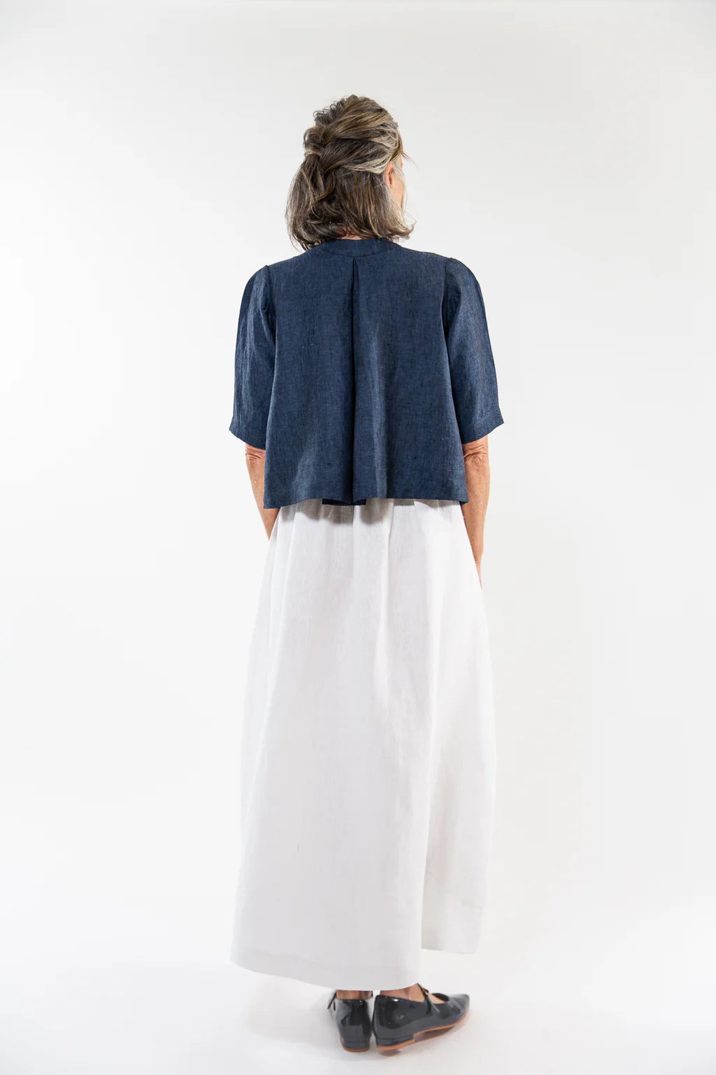 Loretta Top- Navy