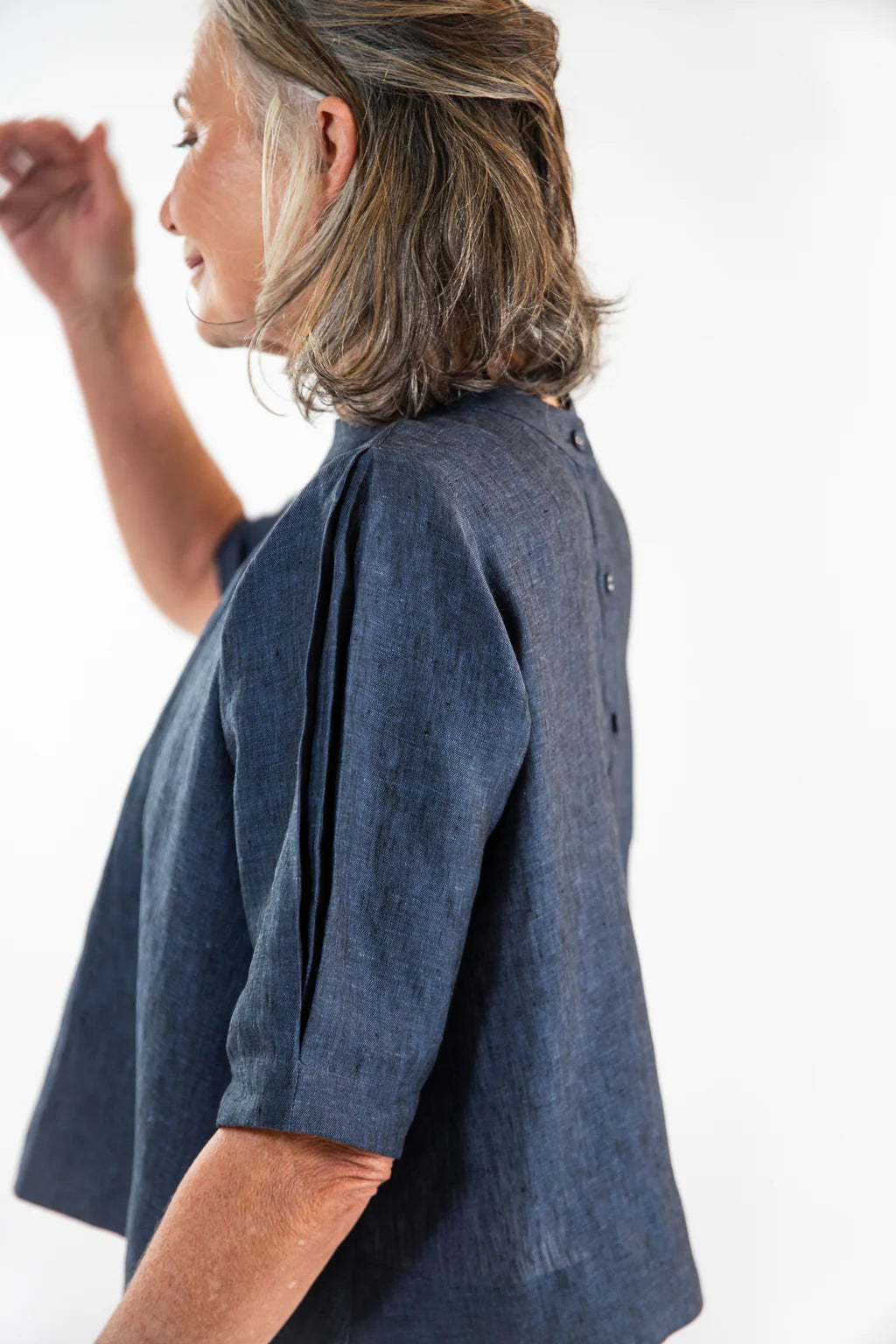 Loretta Top- Navy