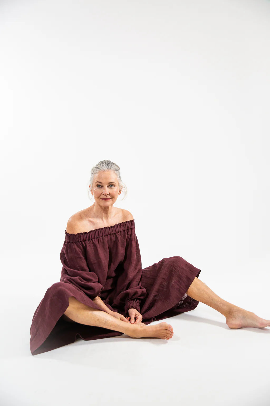 Louella Top- Merlot