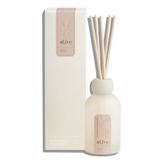 Al.ive Reed Diffuser - Apricot & Sweet Fig