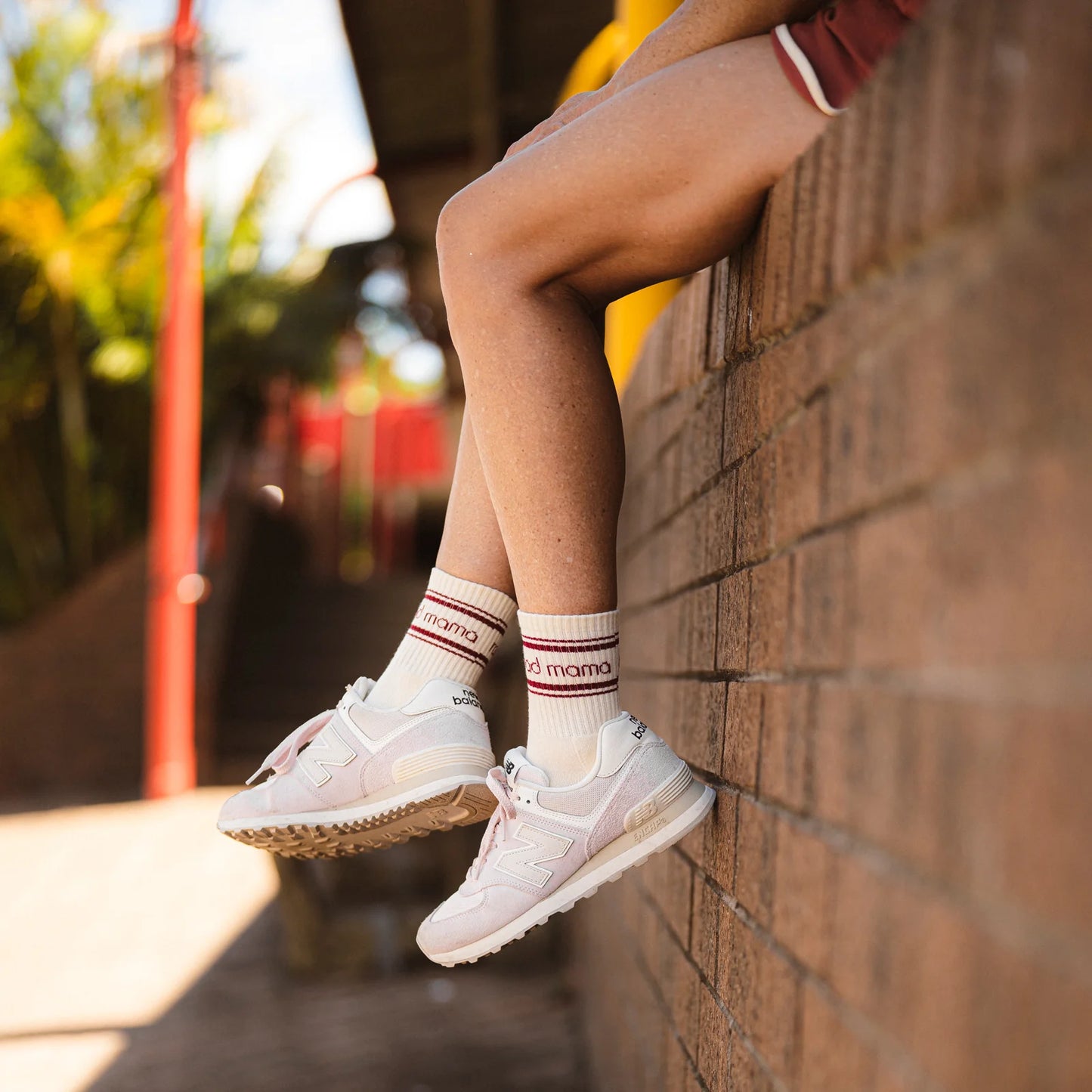 Rad Mama Berry Crew and Berry Stripe Sock Pack - Ladies