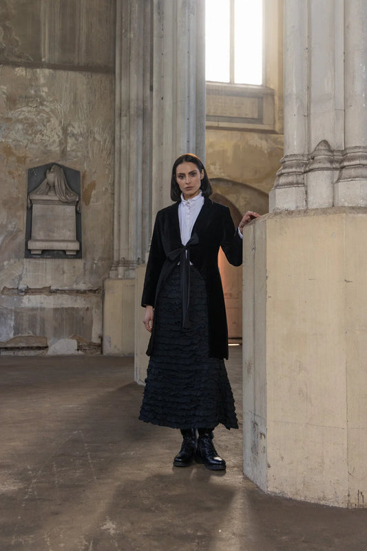 Morticia Skirt - Black