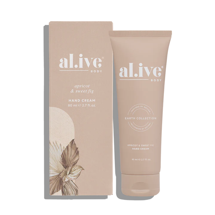 Al.ive Body Hand Cream - Apricot & Sweet Fig