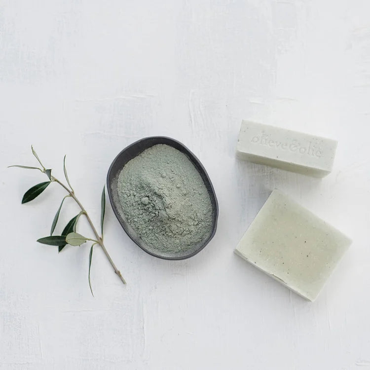 Olieve & Olie Handmade Soap - Individual Soap - Blue Gum/Bentonite Clay