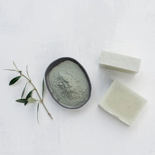 Olieve & Olie Handmade Soap - Individual Soap - Blue Gum/Bentonite Clay