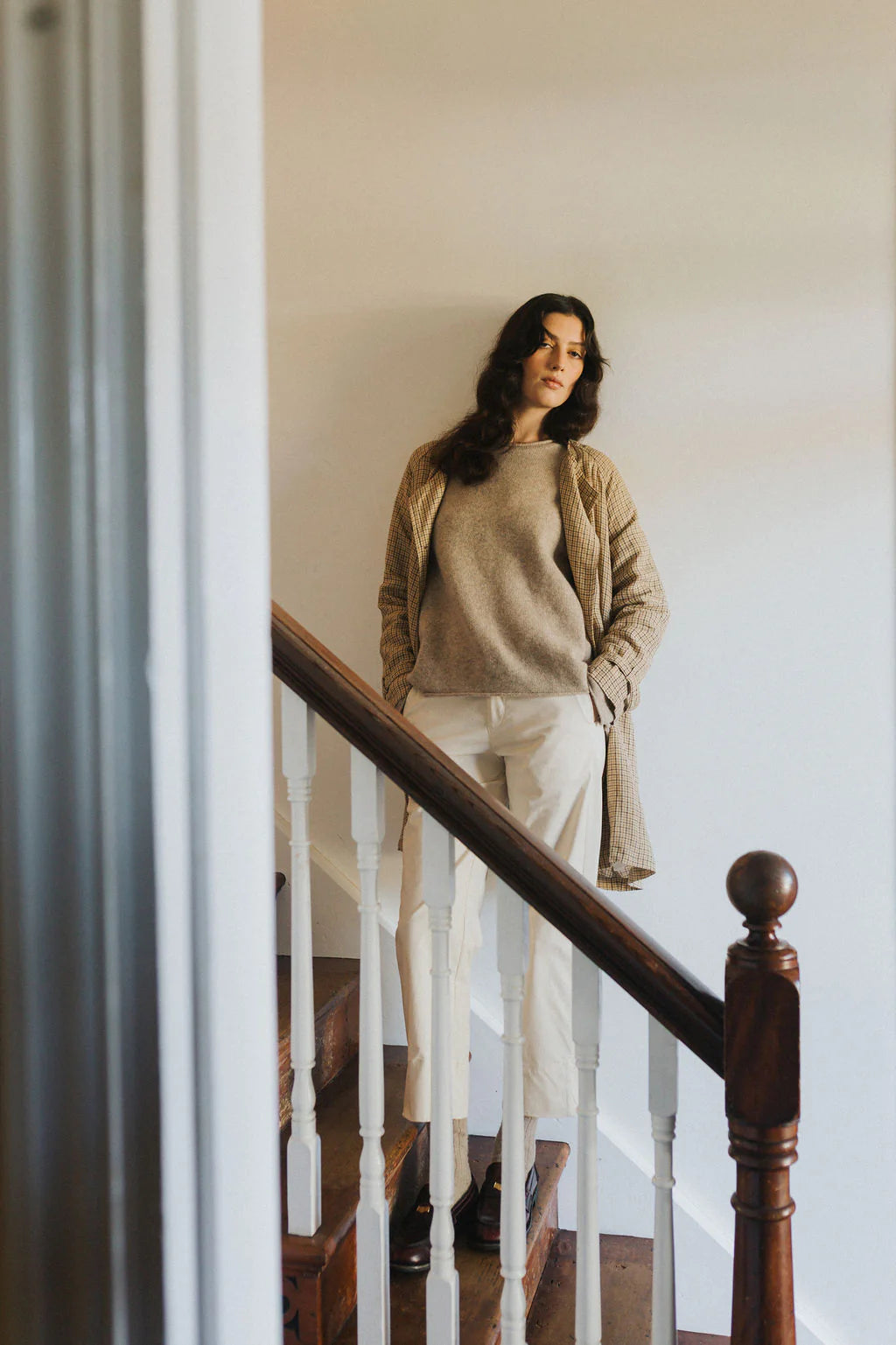 Lambswool Jumper - Oatmeal