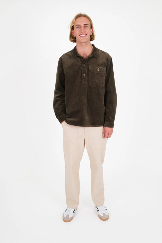Mainbreak Cord Shirt - Moss