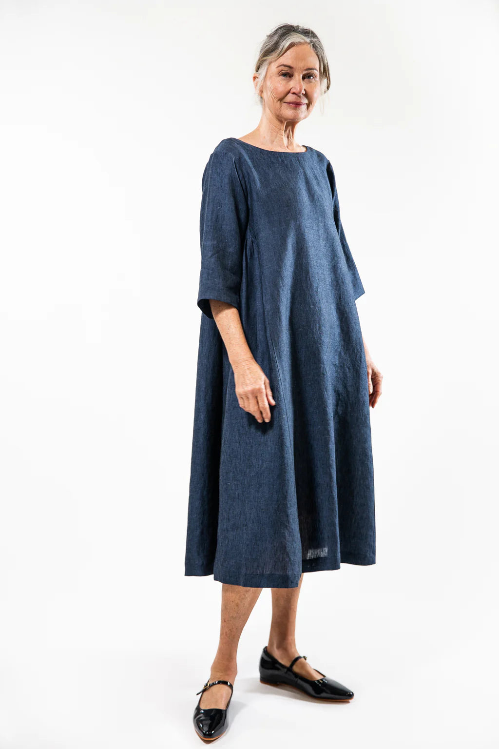 Ottie Dress- Navy