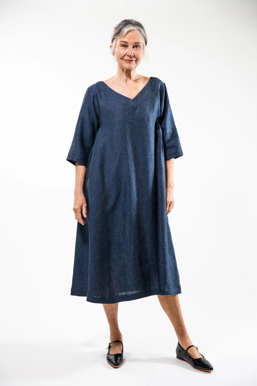 Ottie Dress- Navy