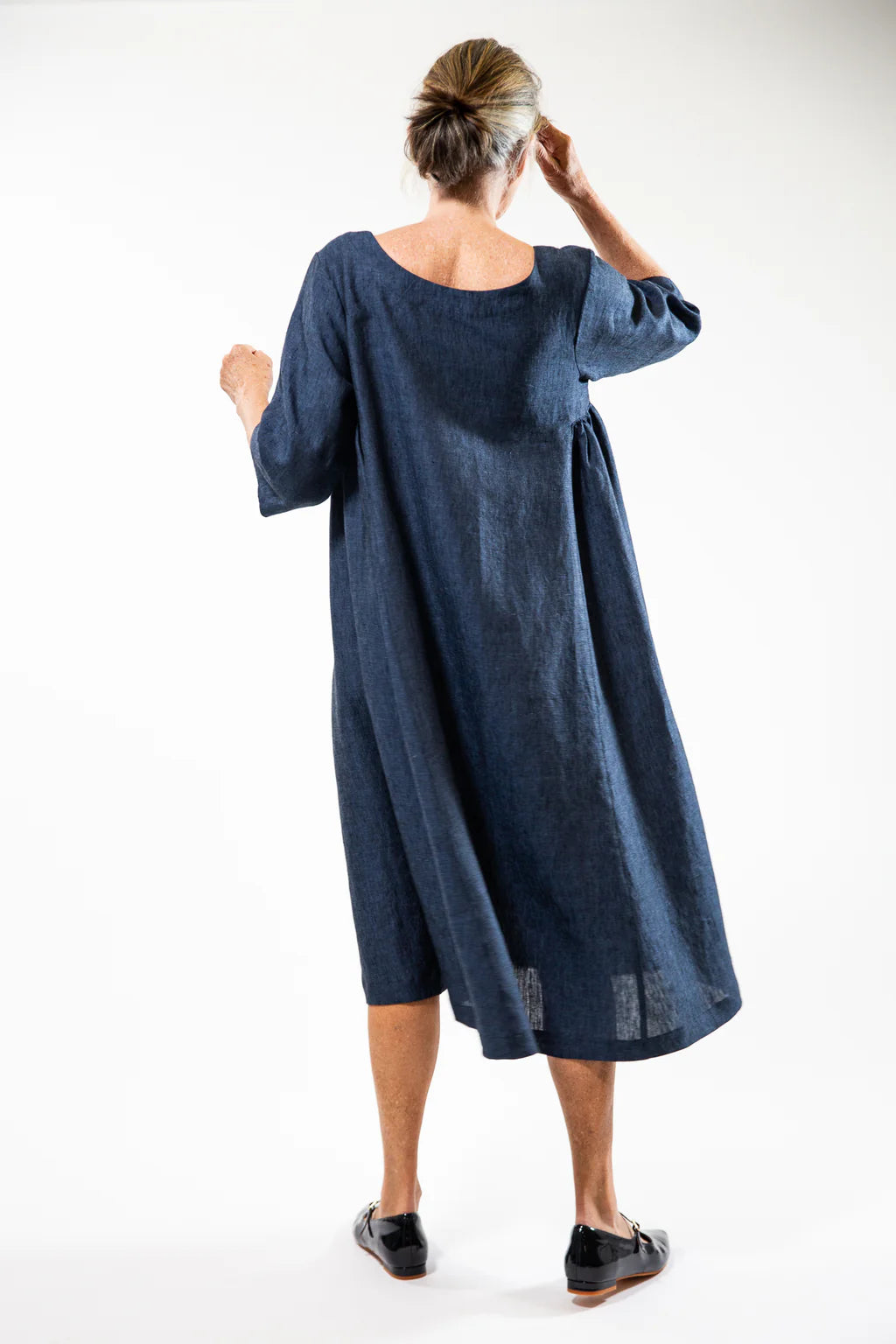 Ottie Dress- Navy