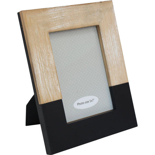 Picture Frame - Natural & Black