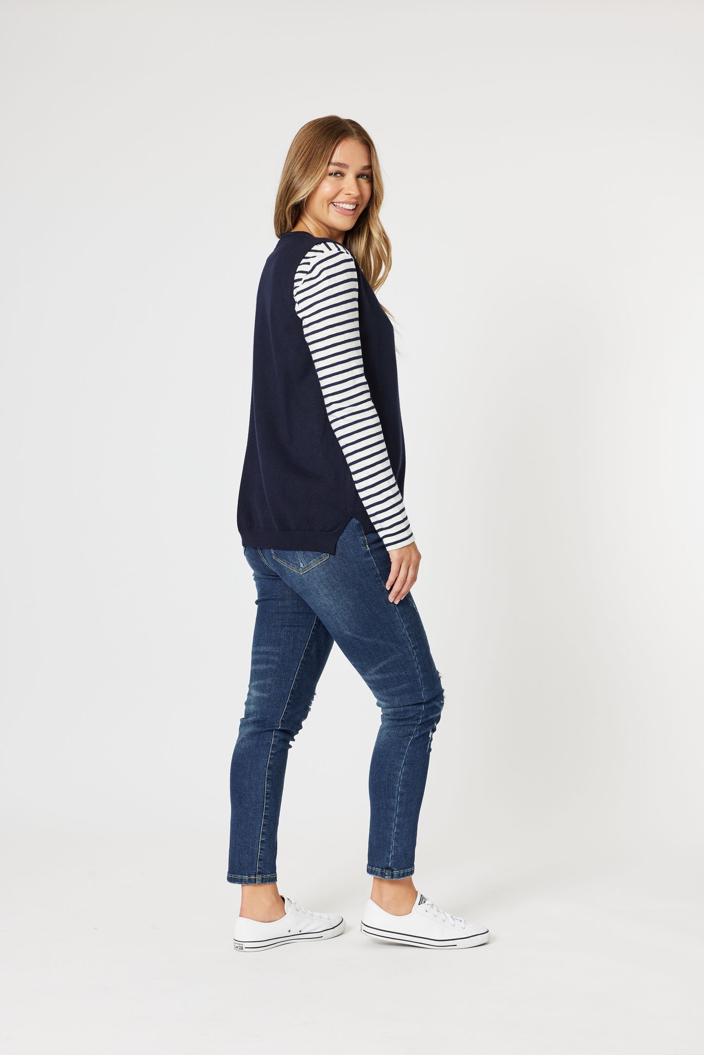 Vicky Vest - Navy