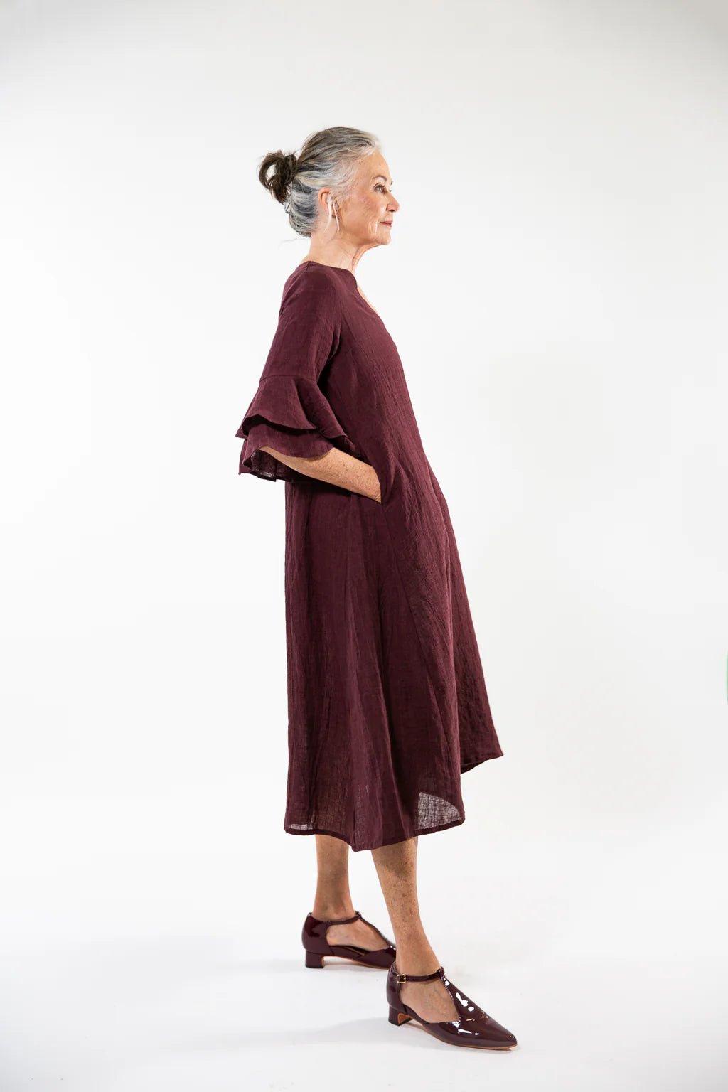 Prudence Dress- Merlot