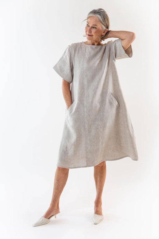 Rachel Dress- Neutral