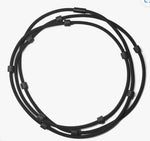 Frank Ideas Rubber Necklace - Black