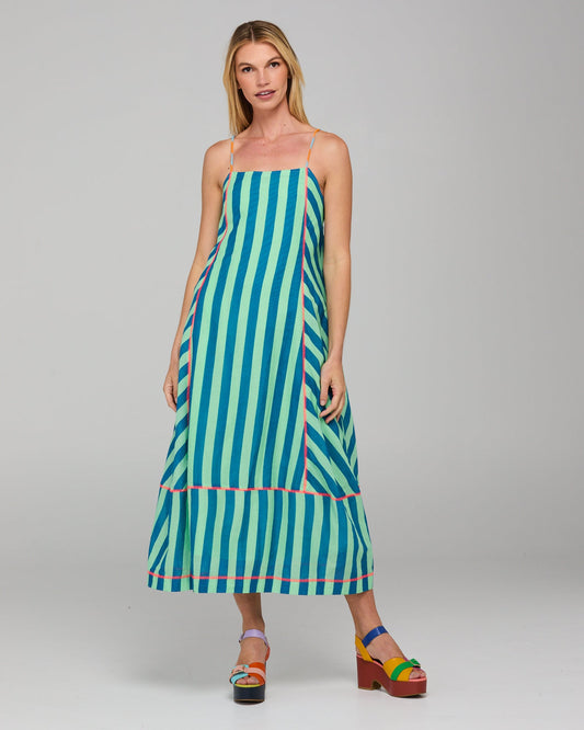 Sami Dress- Capri Green