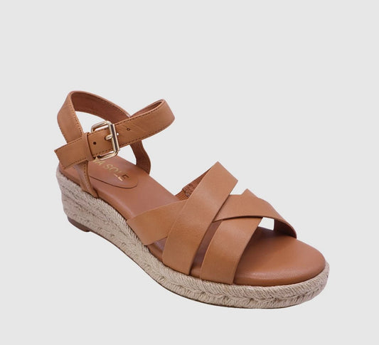 Luna Sole Scarlett Coconut Leather Sandal