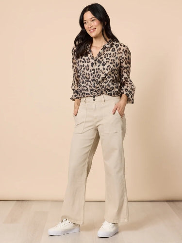 Cheetah Print Shirt