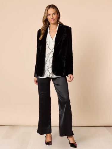 Tuxedo Shirt- Ivory
