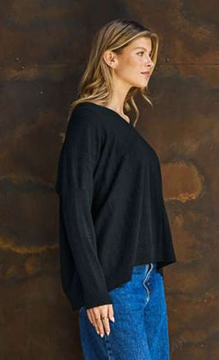 Anouk Knit Jumper- Black